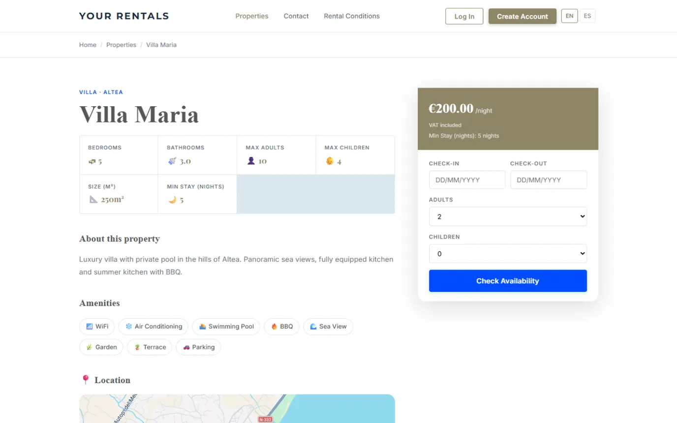DG Booking: your booking website